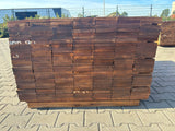 Guyana Teak Planken Geschaafd 21x145mm - Lengte 70-140cm, 357 stuks