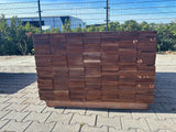 Guyana Teak Planken Geschaafd 21x145mm - Lengte 70-140cm, 357 stuks