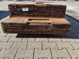 Guyana Teak Planken Geschaafd 25x70mm - Lengte 215-245cm, 174 stuks