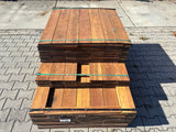 Guyana Ipé Planken Geschaafd 25x140mm - Lengte 100-155cm, 126 stuks