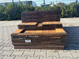 Guyana Ipé Planken Geschaafd 25x140mm - Lengte 100-155cm, 126 stuks