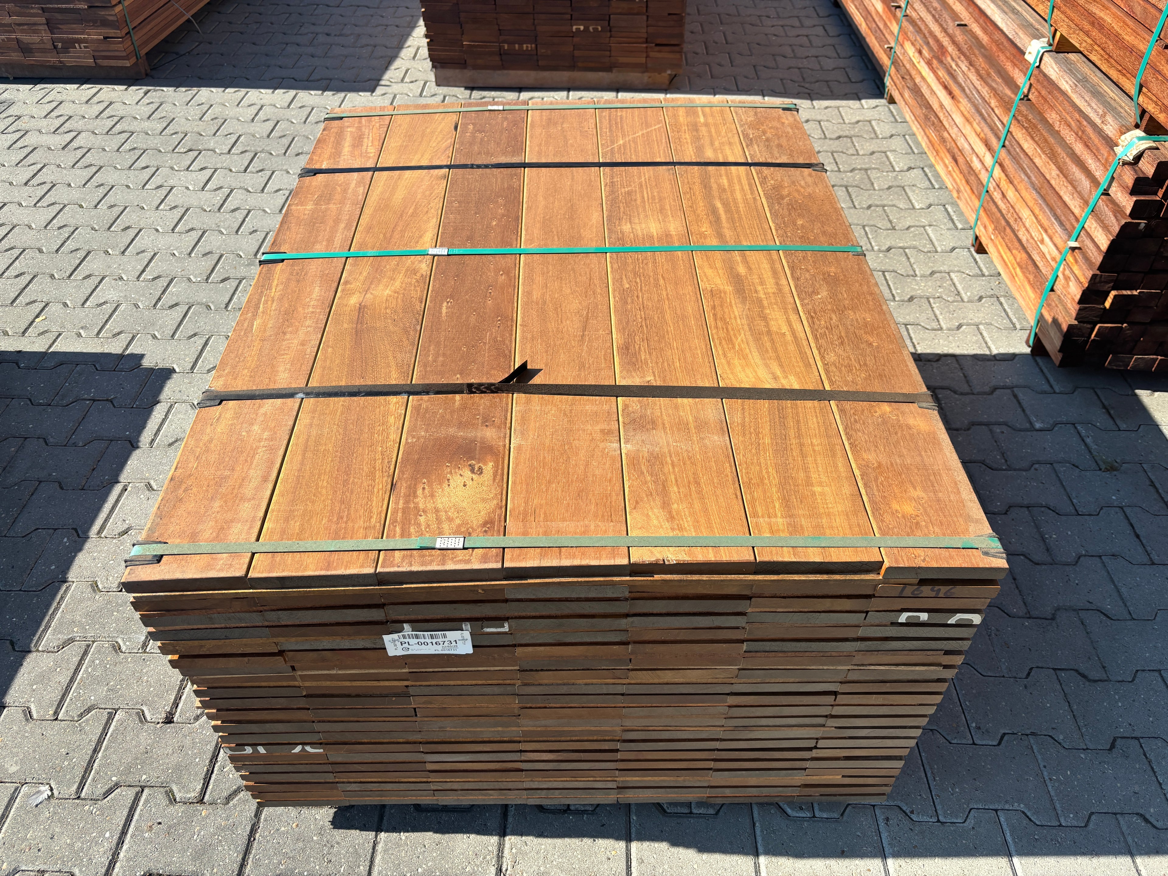 Guyana Ipé Planken Geschaafd 25x140mm - Lengte 65-125cm, 266 stuks