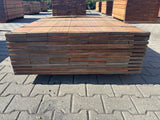 Guyana Ipé Planken Geschaafd 25x140mm - Lengte 65-125cm, 136 stuks