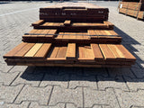 Guyana Ipé Planken Geschaafd 21x70mm - Lengte 245-365cm, 156 stuks