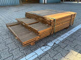 Guyana Ipé Planken Geschaafd 21x90mm - Lengte 65-155cm, 135 stuks