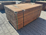 Guyana Ipé Latten Geschaafd 25x40mm - Lengte 155cm, 437 stuks