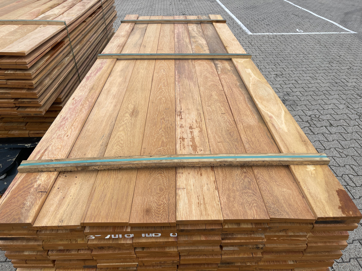 Pakoeli Planken Geschaafd 16x140mm - Lengte 300cm, 138 stuks