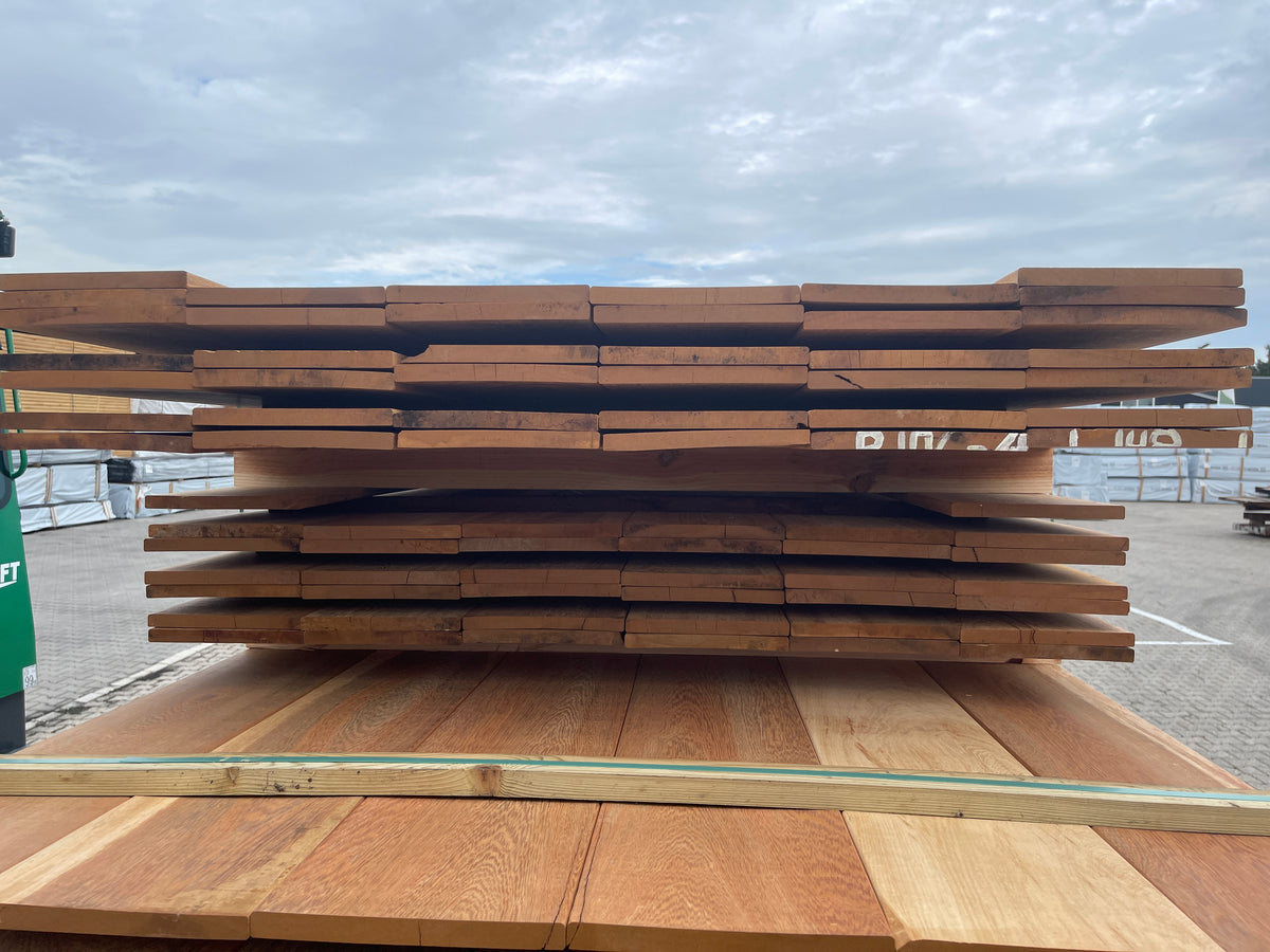 Pakoeli Planken Geschaafd 16x190mm - Lengte 200-250cm, 76 stuks