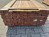 Guyana Teak Planken Geschaafd 25x70mm - Lengte 305cm, 187 stuks