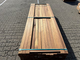 Guyana Teak Planken Geschaafd 25x70mm - Lengte 275cm, 187 stuks