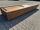 Guyana Teak Planken Geschaafd 25x70mm - Lengte 335-400cm, 187 stuks