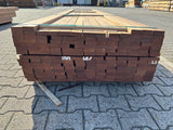 Guyana Teak Planken Geschaafd 25x70mm - Lengte 400-430cm, 187 stuks