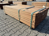 Guyana Teak Planken Geschaafd 25x70mm - Lengte 185cm, 187 stuks