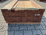 Guyana Teak Planken Geschaafd 25x70mm - Lengte 215-245cm, 187 stuks