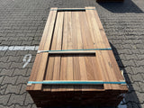 Guyana Teak Planken Geschaafd 25x70mm - Lengte 185cm, 187 stuks