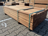 Guyana Teak Planken Geschaafd 25x70mm - Lengte 185cm, 187 stuks