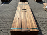 Guyana Teak Planken Geschaafd 25x70mm - Lengte 305-335cm, 204 stuks