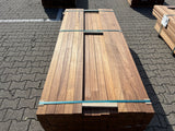 Guyana Teak Planken Geschaafd 25x70mm - Lengte 215cm, 204 stuks