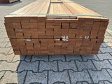 Guyana Teak Planken Geschaafd 25x70mm - Lengte 245cm, 204 stuks