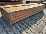 Guyana Teak Planken Geschaafd 25x70mm - Lengte 275cm, 204 stuks
