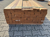 Guyana Teak Planken Geschaafd 25x70mm - Lengte 245cm, 204 stuks