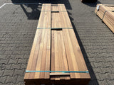 Guyana Teak Planken Geschaafd 25x70mm - Lengte 335cm, 204 stuks