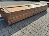 Guyana Teak Planken Geschaafd 25x70mm - Lengte 335cm, 204 stuks