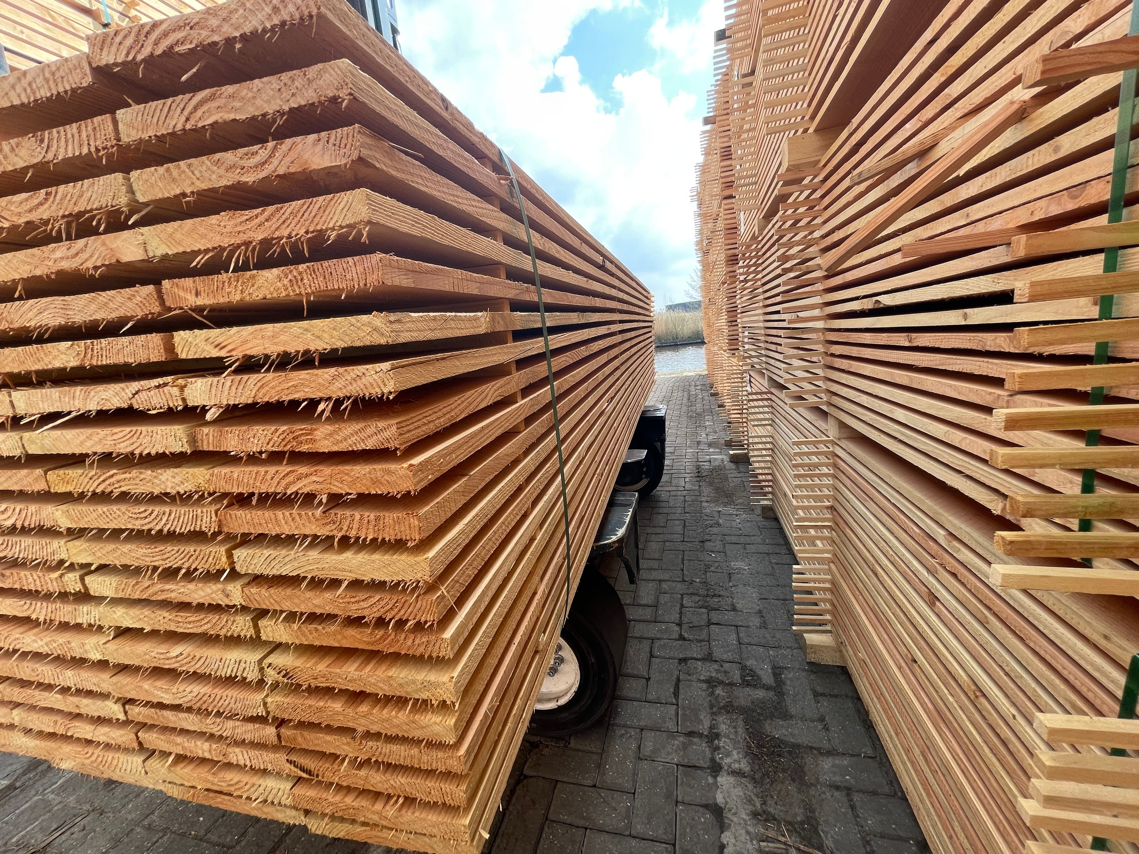 Douglas Planken Fijnbezaagd 22x200mm