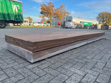 Guyana Teak Vlonderplanken Gevingerlast 21x120mm