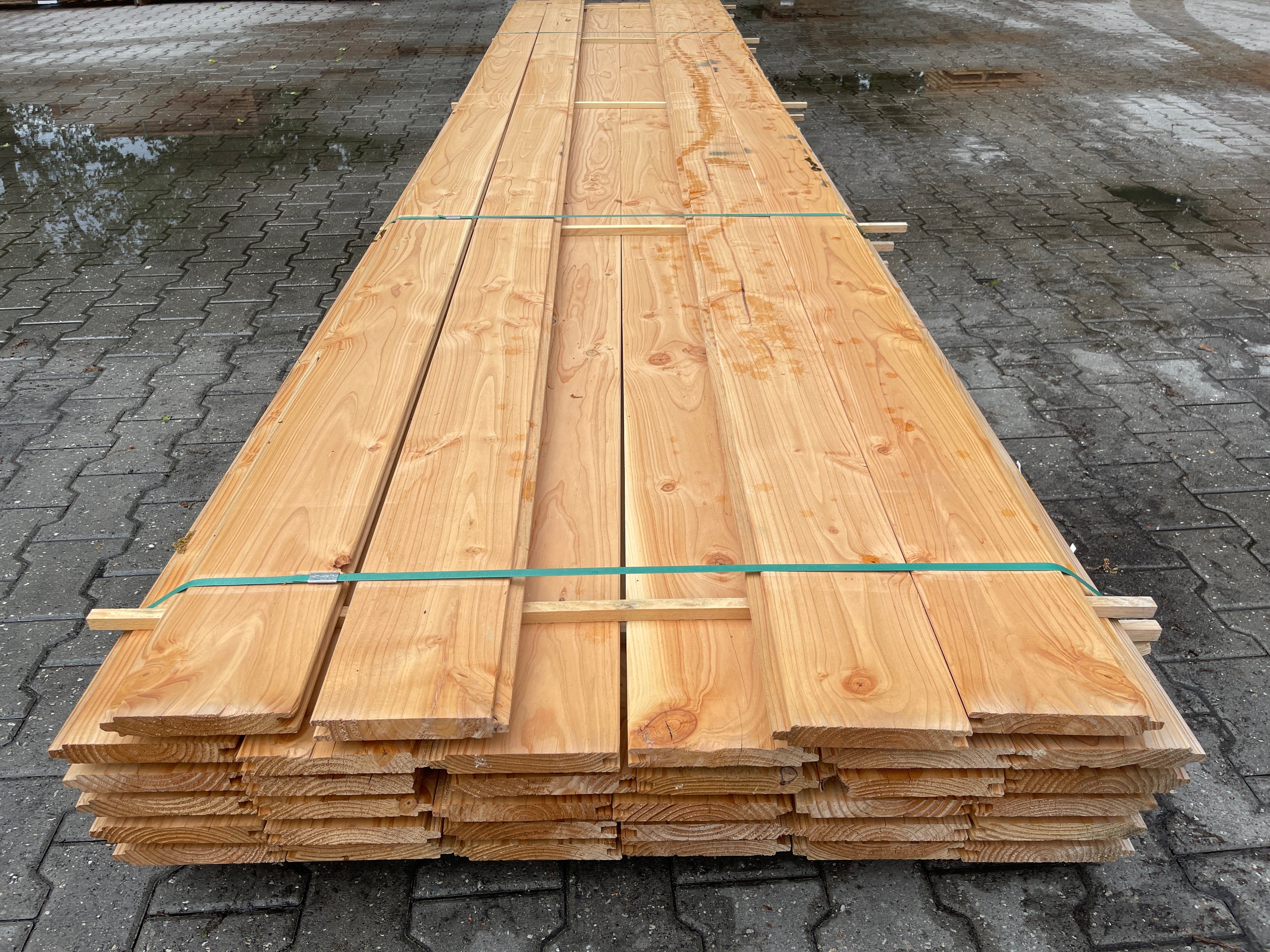 Douglas Blokhutprofiel 28x175mm - Lengte 500cm, 34 stuks