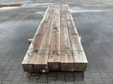 Douglas Balken Fijnbezaagd 200x200mm - Lengte 400cm, 5 stuks