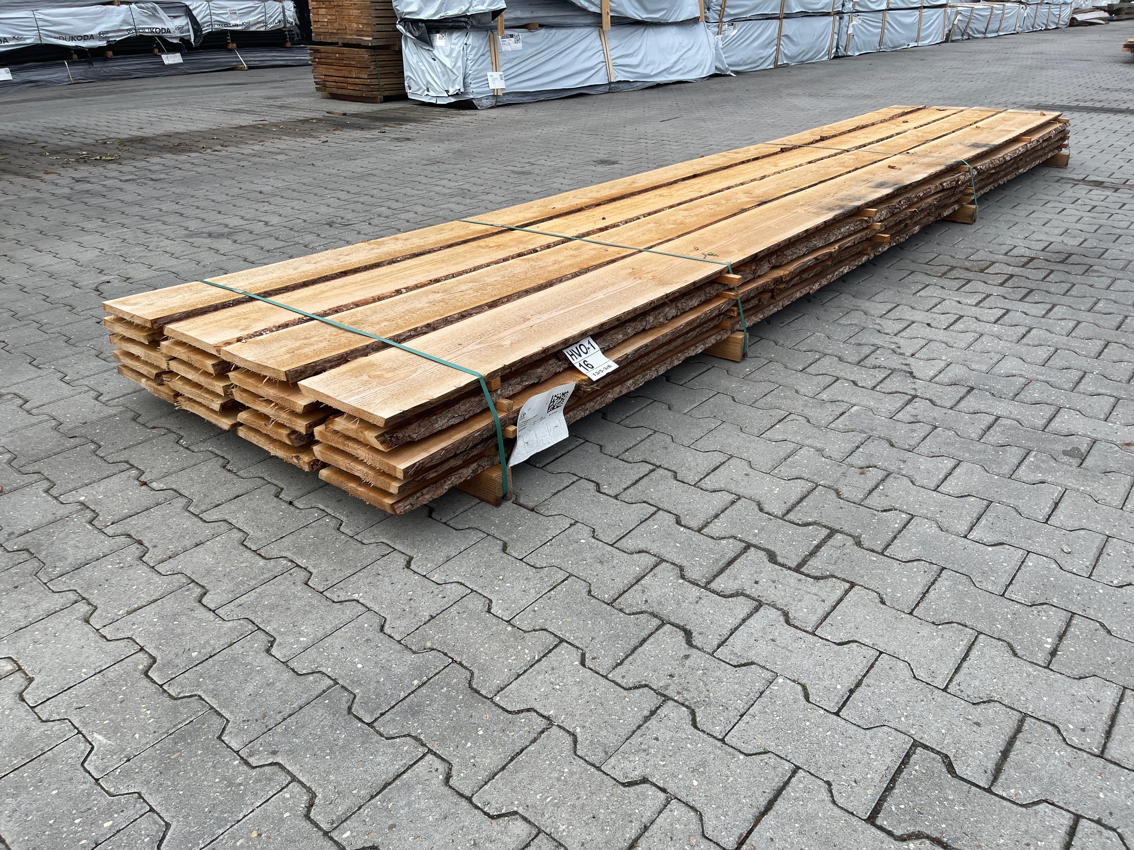 Douglas Onbekantrechte Schaaldelen 22x200-250mm - Lengte 500cm, 20 stuks