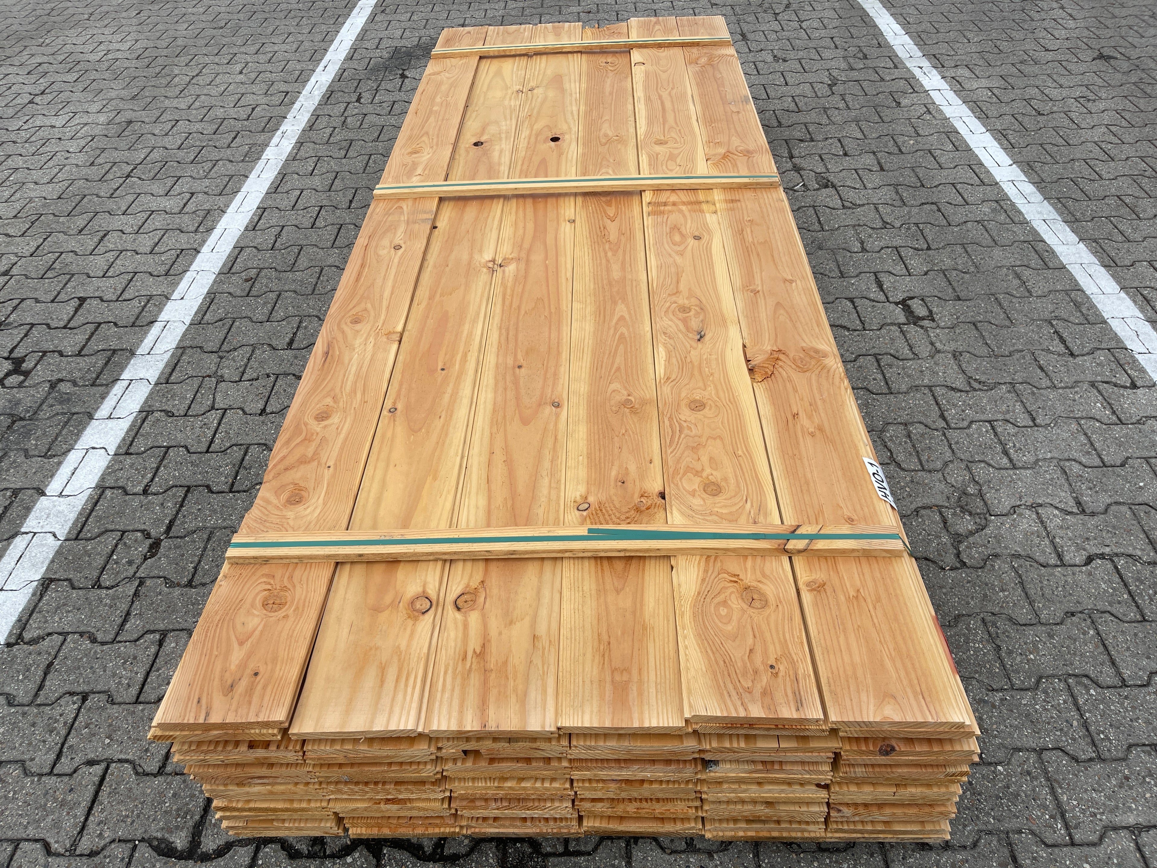 Douglas Veer en Groef 18x185mm - Lengte 300cm, 69 stuks