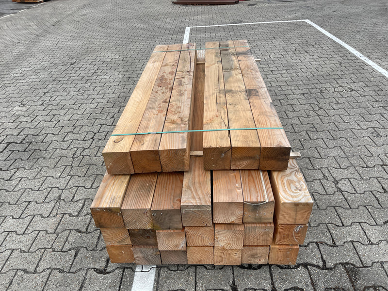 Douglas Balken Geschaafd 140x140mm - Lengte 6/200cm, 21/250cm