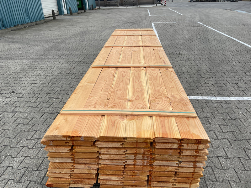 Douglas Wisselsponning 18x190mm - Lengte 500cm, 120 stuks