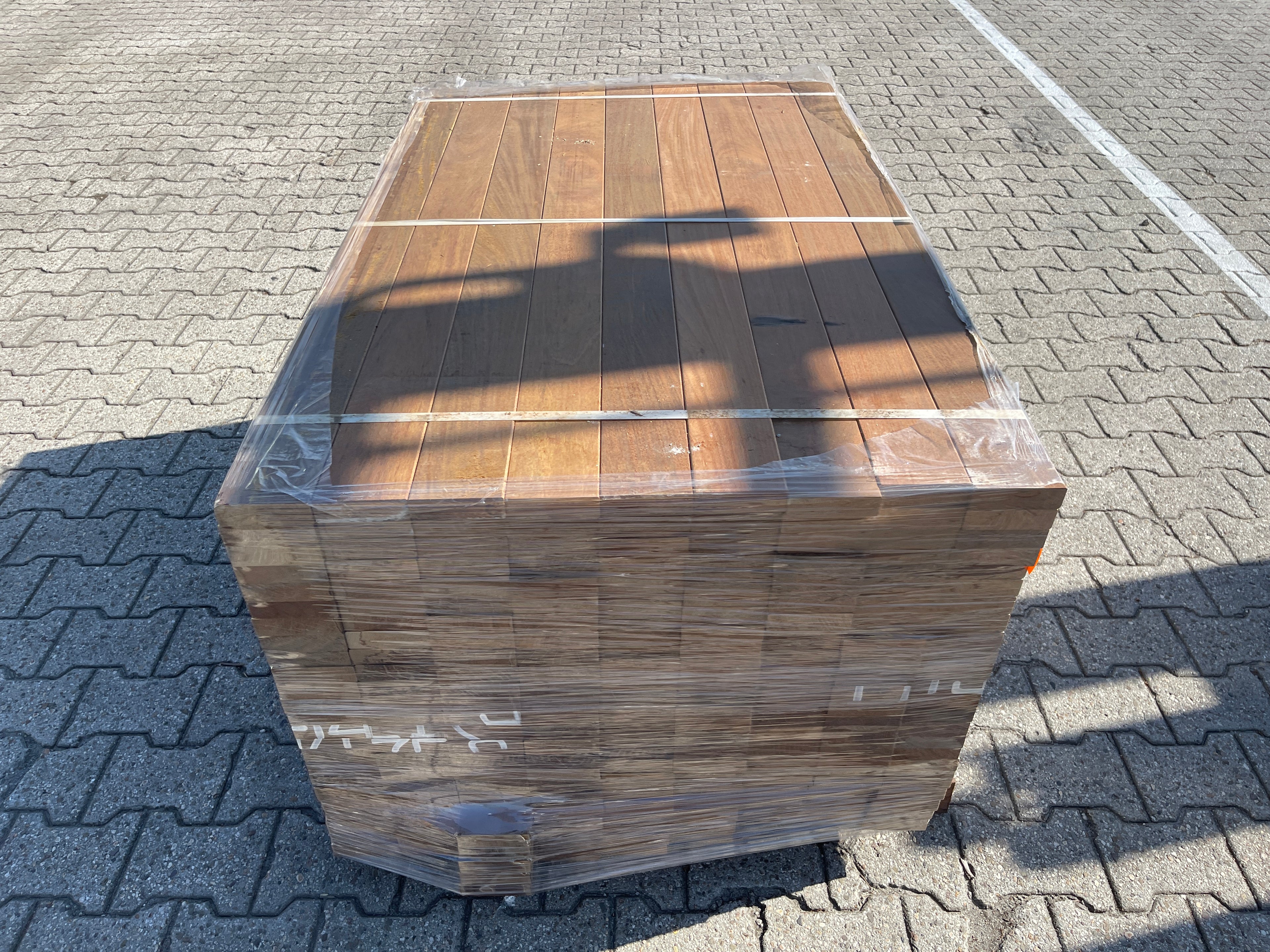Ipé Country Grade Planken Geschaafd 27x90mm - Lengte 125cm, 216 stuks