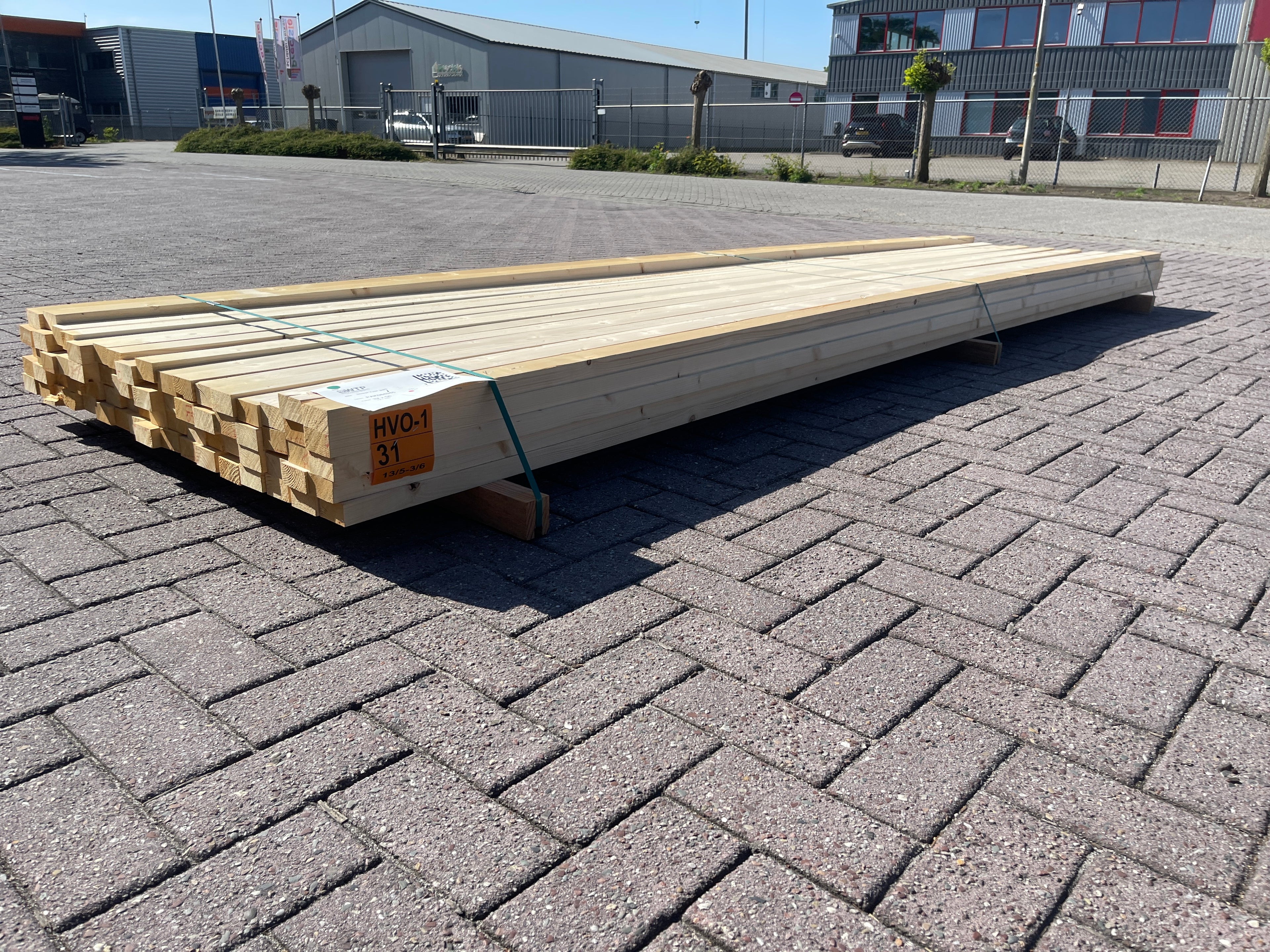 Vuren Regels Geschaafd 32x58mm, Lengte 420cm, 72 stuks