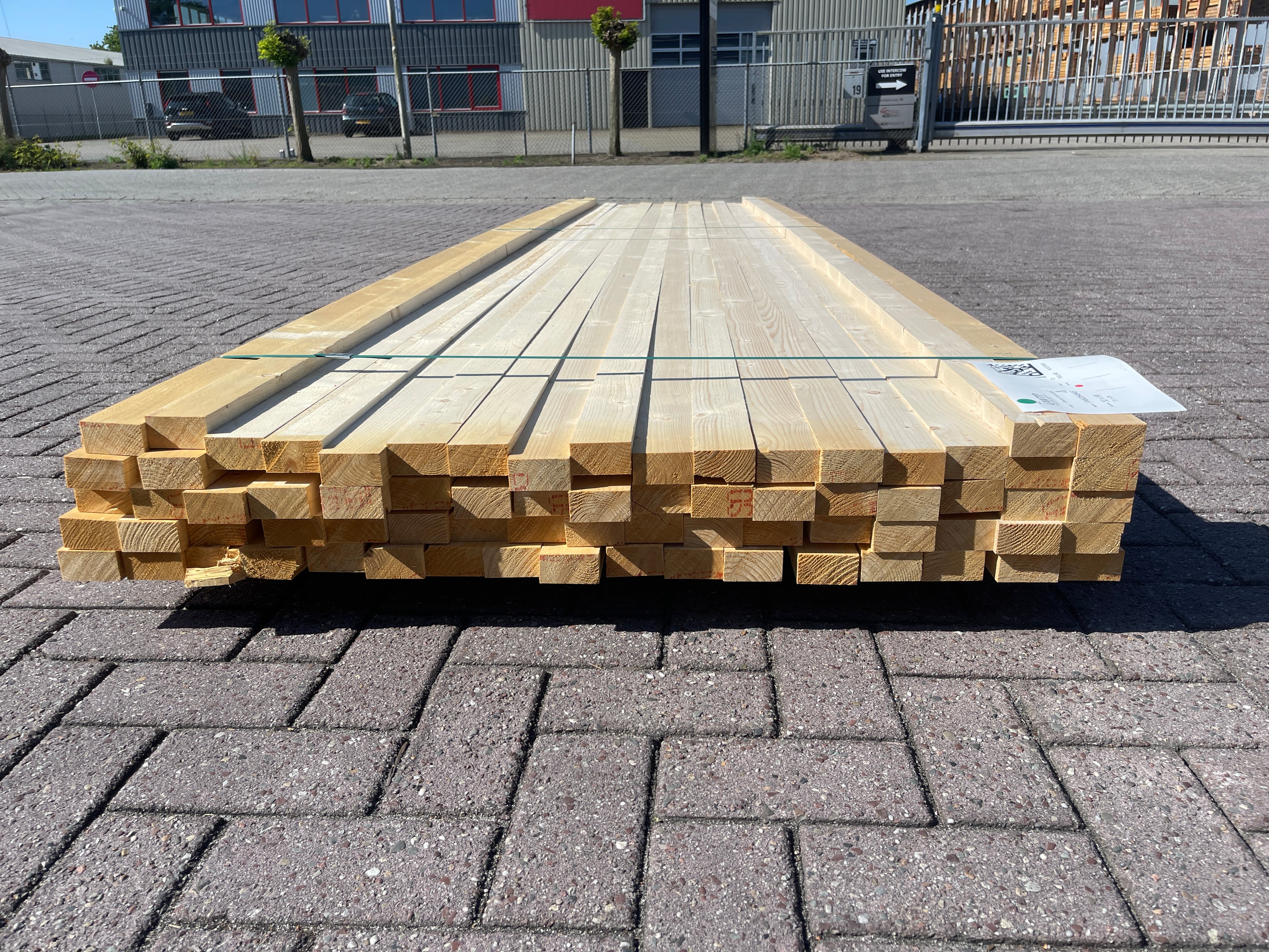 Vuren Regels Geschaafd 32x58mm, Lengte 420cm, 72 stuks