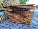 Douglas Planken Fijnbezaagd 24x150mm, Lengte 400cm, 140 stuks