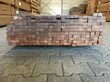 Guyana Teak Latten Geschaafd 27x40mm - Lengte 395cm, 230 stuks
