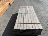 Guyana Teak Beschoeiingsplanken 20x100mm - lengte 200cm, 108 stuks