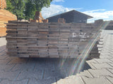 Guyana Teak Beschoeiingsplanken 20x100mm - lengte 200cm, 108 stuks
