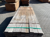 Guyana Teak Beschoeiingsplanken 20x100mm - lengte 250cm, 207 stuks