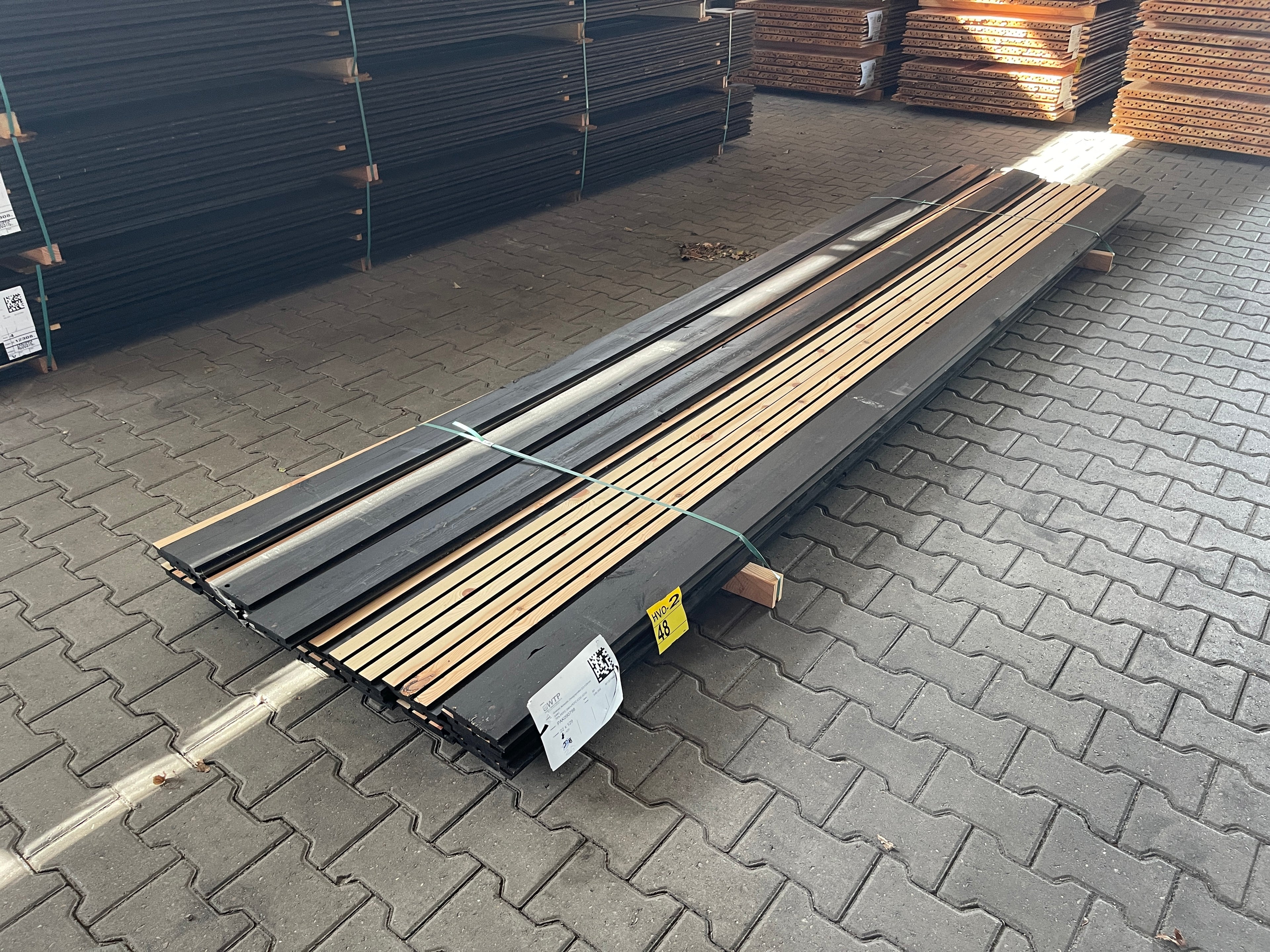 Grenen Acoustic Design Profiel 22x142mm - lengte 420cm, 25 stuks