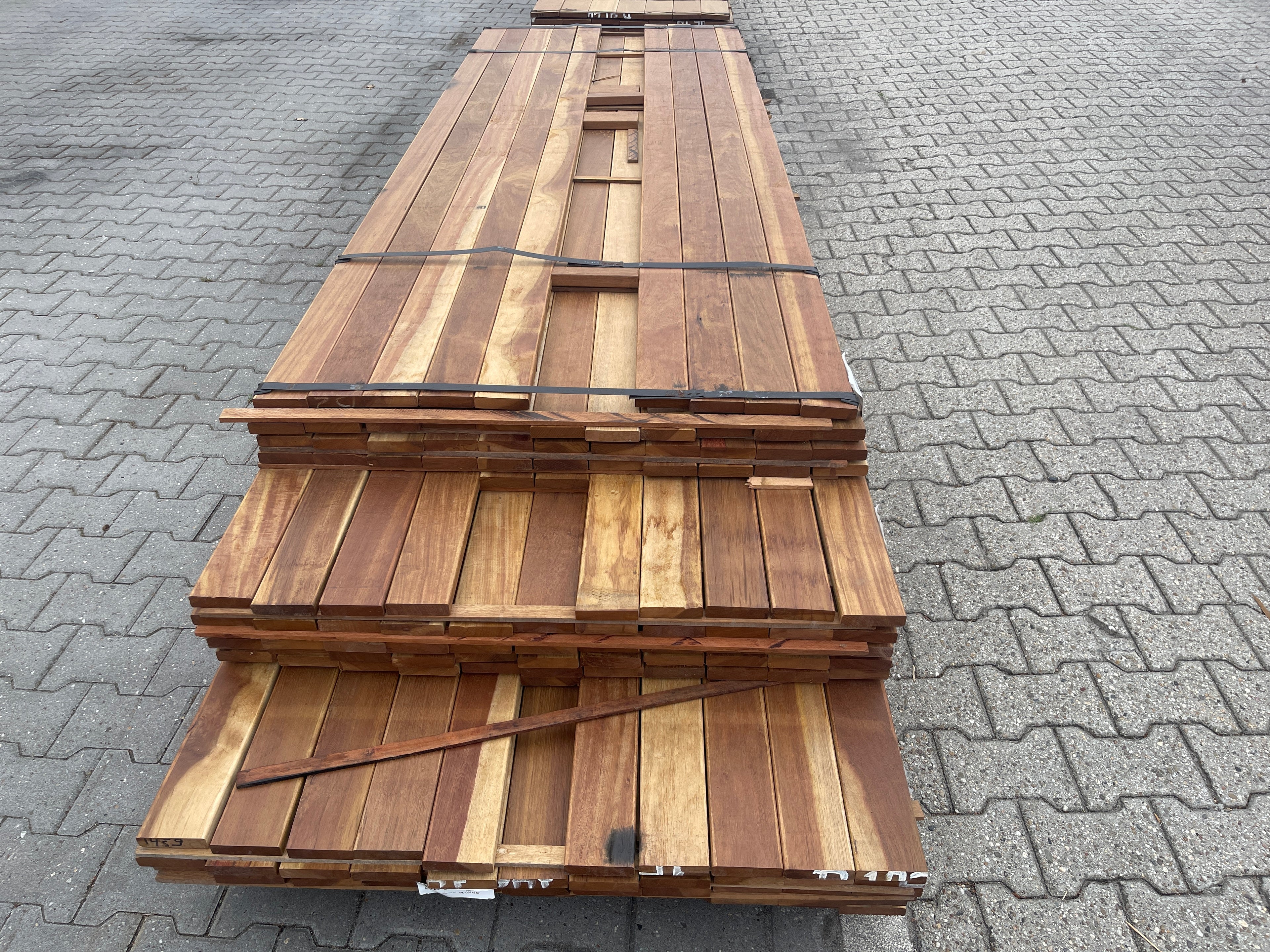 Guyana Ipé Geschaafd 21x90mm (Country Grade) - lengte 44/275cm, 54/305cm, 65/335cm