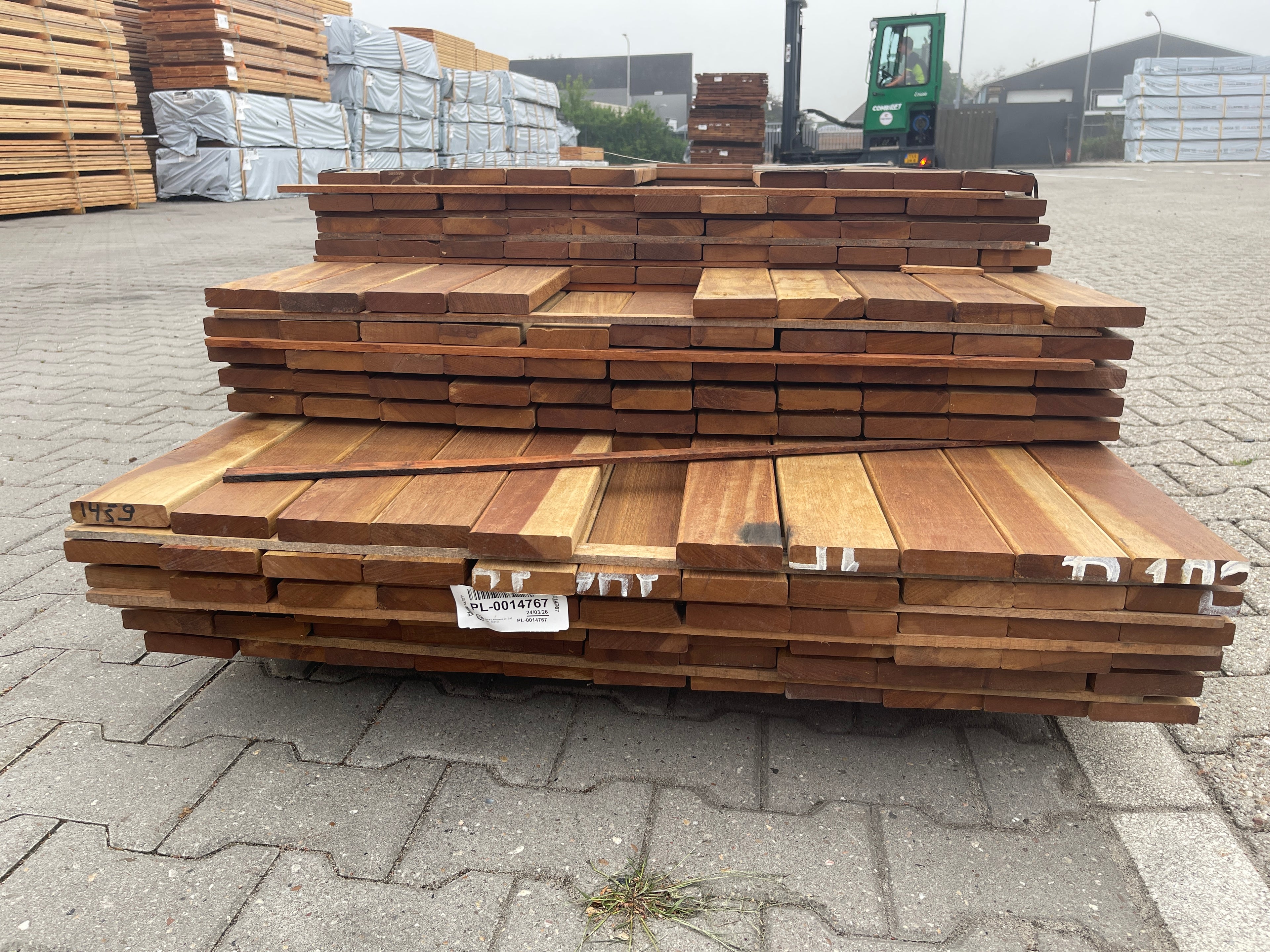 Guyana Ipé Geschaafd 21x90mm (Country Grade) - lengte 44/275cm, 54/305cm, 65/335cm