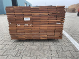 Guyana Ipé Geschaafd 21x140mm (Country Grade) - lengte 395cm, 139 stuks