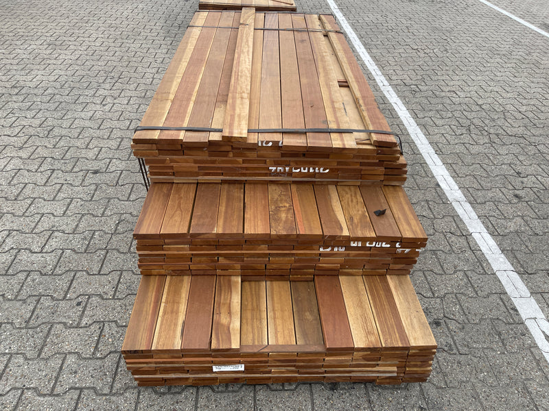 Guyana Ipé Geschaafd 21x90mm (Country Grade) - lengte 77/185cm, 80/215cm, 74/245cm