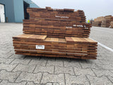 Guyana Ipé Geschaafd 21x90mm (Country Grade) - lengte 77/185cm, 80/215cm, 74/245cm