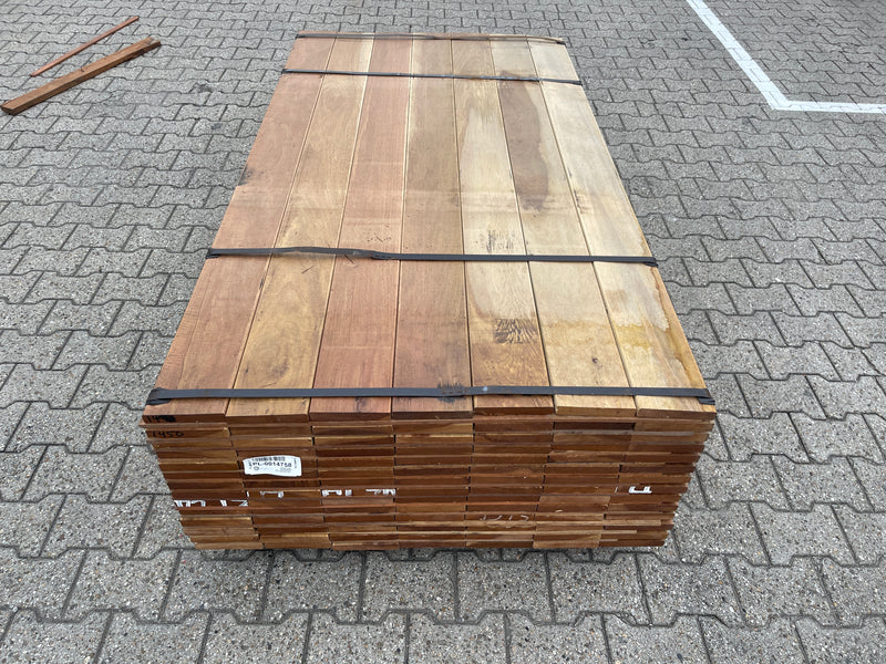 Guyana Ipé Geschaafd 21x140mm (Country Grade) - lengte 185cm, 98 stuks